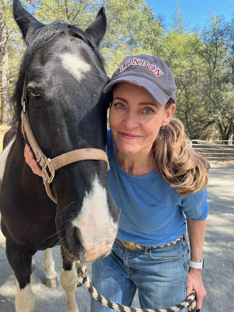 Woman (Karen) with a horse